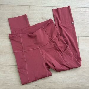 lululemon athletica High-Rise Pocket Leggings in Dusty Rose